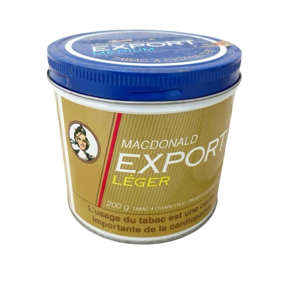 Vintage MacDonald Export Light Tobacco Tin Bundle & Save
